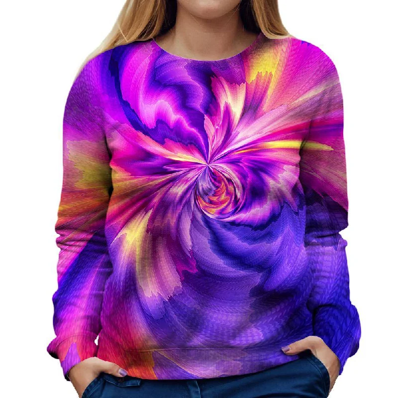 breathable workout hoodiePurple Zoom Womens Sweatshirt