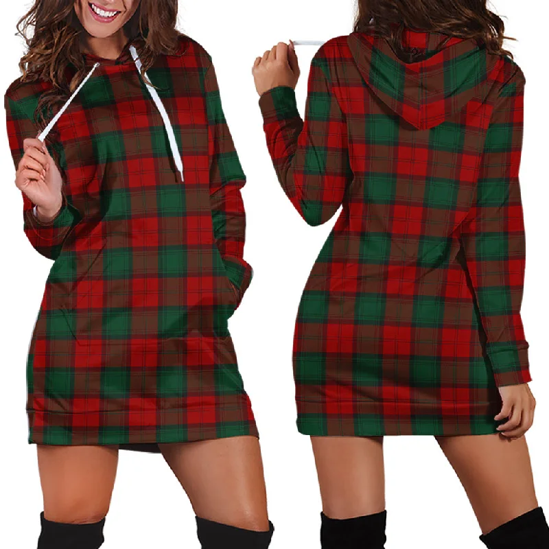 Online Only Stewart of Atholl Tartan Hoodie Dress