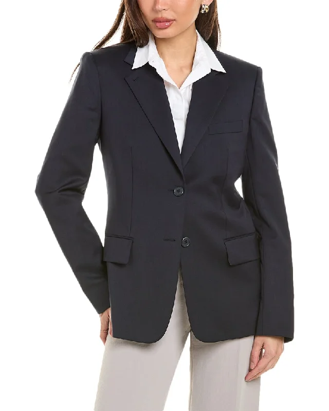 Can't Miss slim fit coatHelmut Lang Classic Wool Blazer
