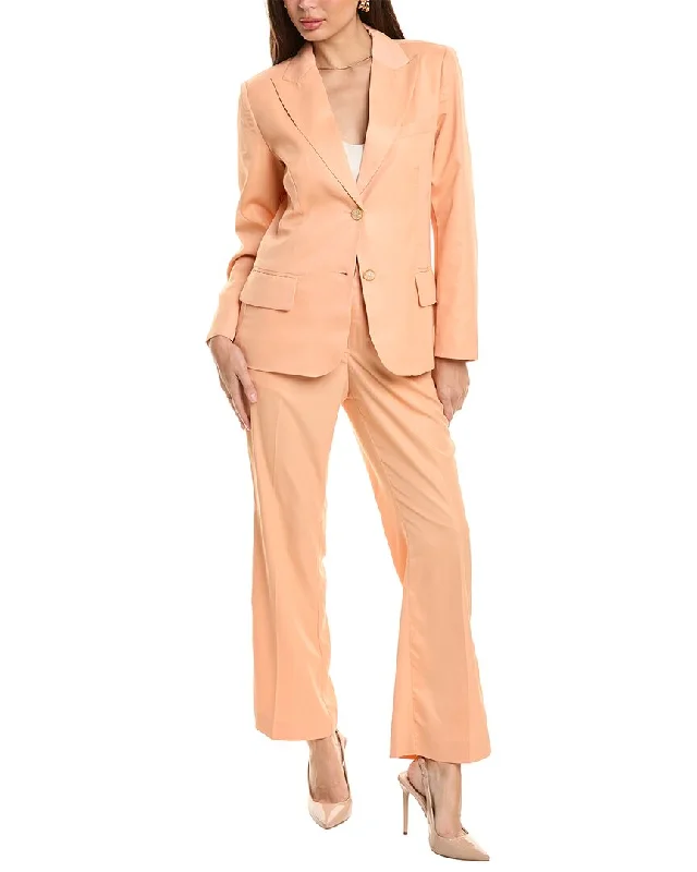 warm jacketPascale La Mode 2Pc Blazer & Pant Set