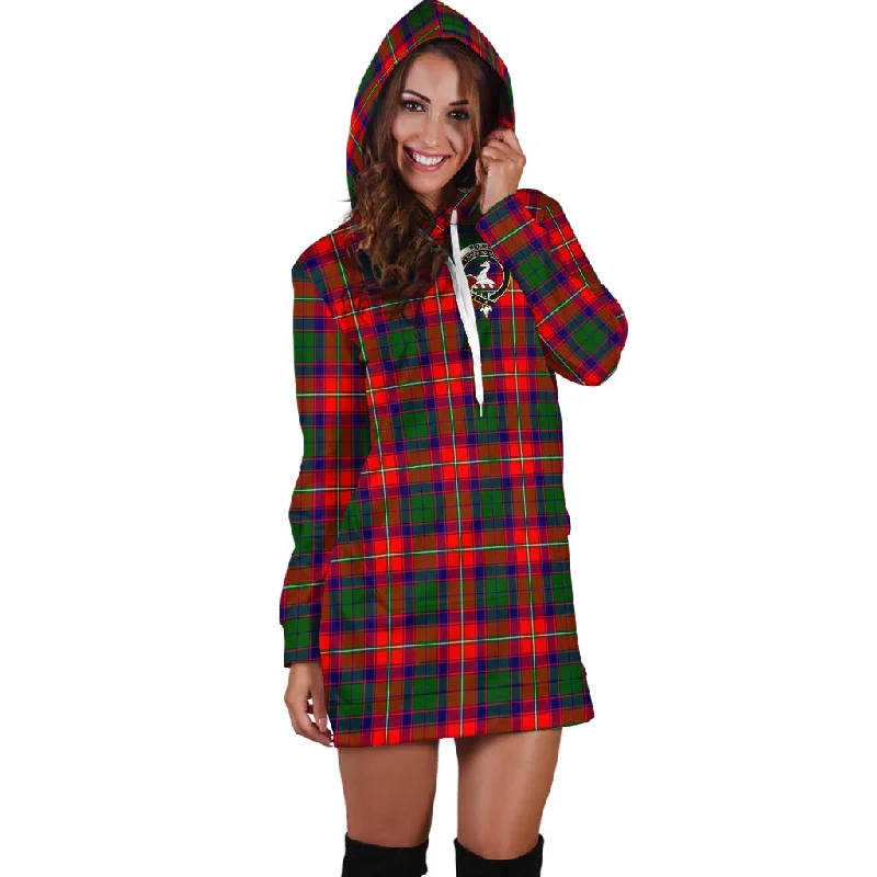 YEAR-End Clearance Riddell Tartan Hoodie Dress with Family Crest