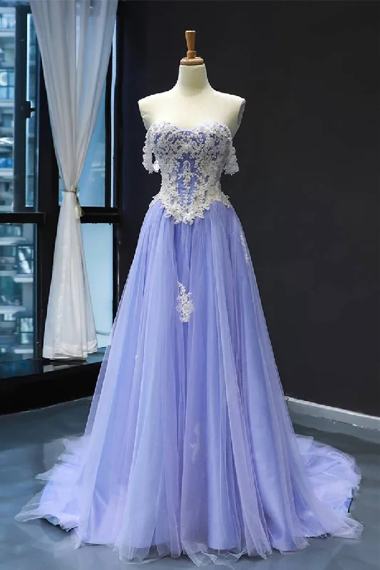 Final Sale bohemian dressOff the Shoulder Lavender and Lace Appliques Long Formal Dress Final Sale bohemian dressOff the Shoulder Lavender and Lace Appliques Long Formal Dress