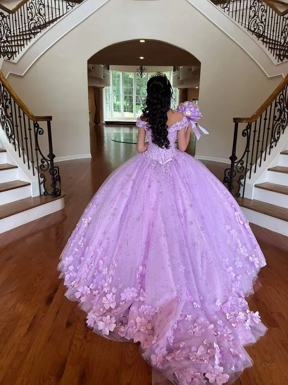 Special Promotion chic dressLuxurious Lavender Off The Shoulder Ball Gown,Sweet 16 Dress,Princess Dress Y7182 Special Promotion chic dressLuxurious Lavender Off The Shoulder Ball Gown,Sweet 16 Dress,Princess Dress Y7182