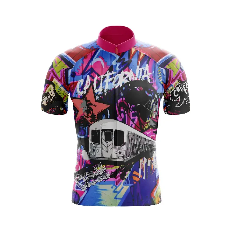 premium athletic sweatshirtArtist Series California V1 Short Sleeve Cycling Jersey