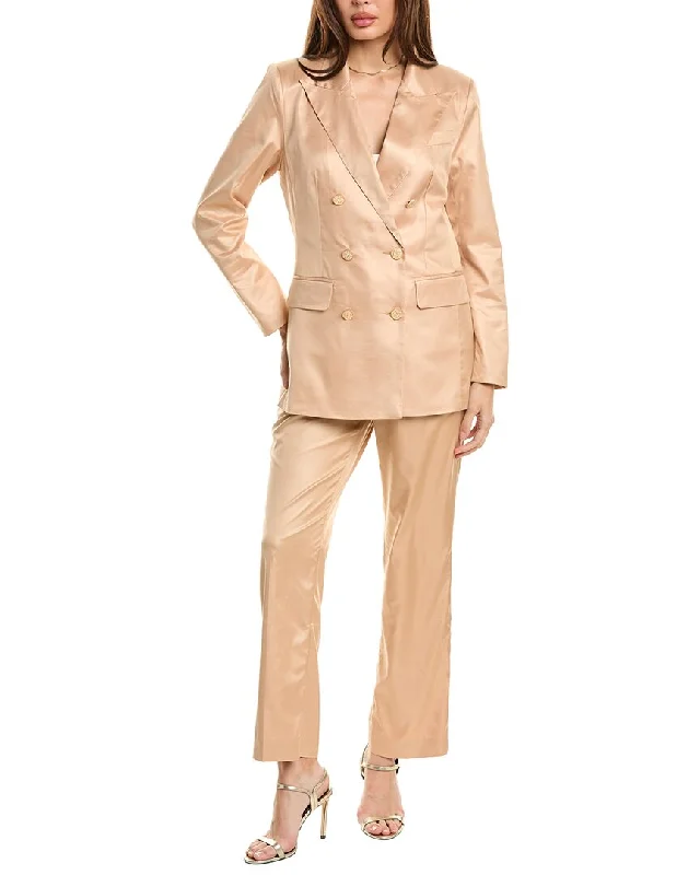 versatile coatPascale La Mode 2Pc Blazer & Pant Set