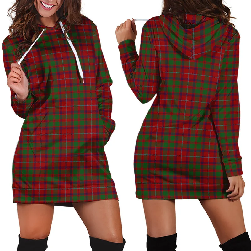 Stock Up and Save Shaw of Tordarroch Red Dress Tartan Hoodie Dress