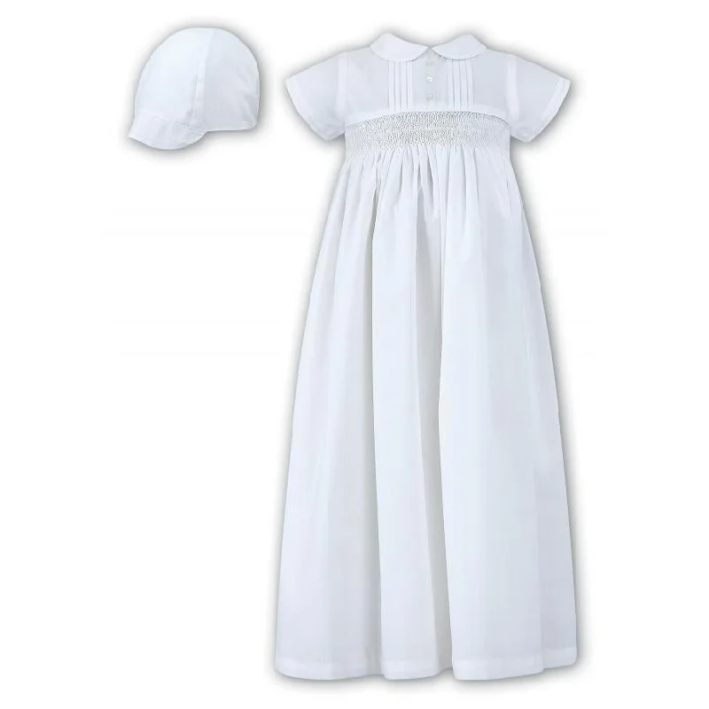 floral wrap dressSarah Louise Christening Gown