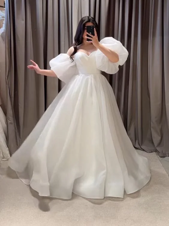 Overstock elegant dressWhite Evening Gown Elegant Dress Wedding Dresses Y5573