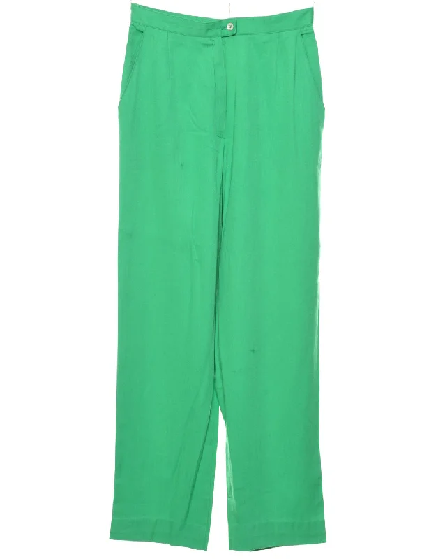 Green Trousers - W28 L30