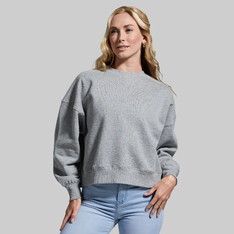 Exclusive Savings casual hoodie for workoutPump Sweatshirt (Heather Grey)