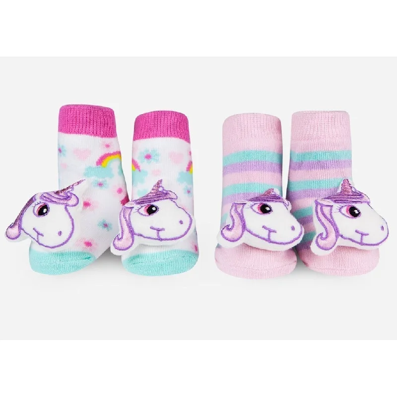 chic dressWaddle Unicorn Rattle Socks