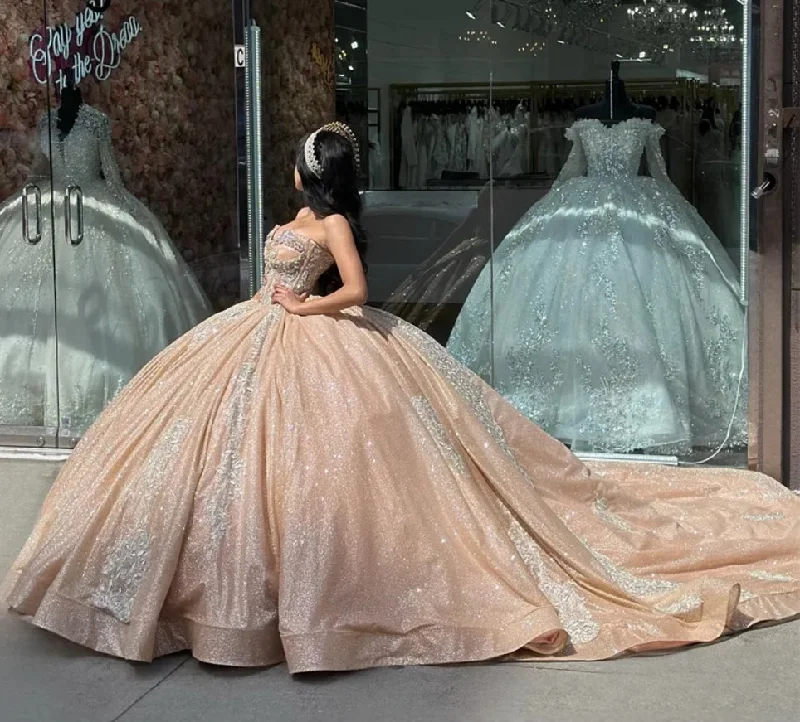 Best Bargains t-shirt dressSparkly Rose Gold Sweetheart Quinceanera Dresses Glitter Ball Gown Appliques Crystals Beads Sweet 15th Dress Prom Party Best Bargains t-shirt dressSparkly Rose Gold Sweetheart Quinceanera Dresses Glitter Ball Gown Appliques Crystals Beads Sweet 15th Dress Prom Party