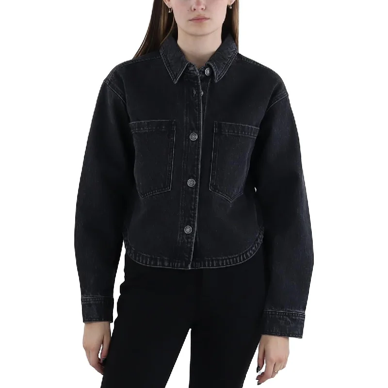 Seasonal Sale fashion-forward coatWomens Short Casual Denim Jacket