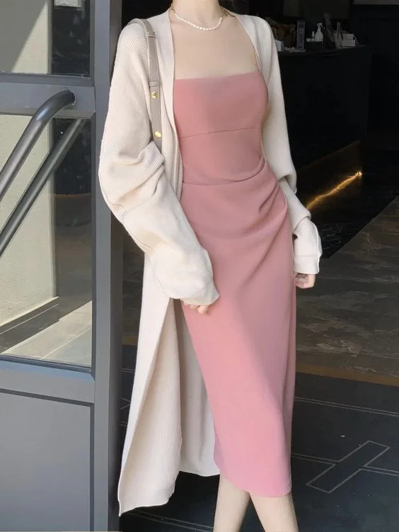 Great Bargains formal dressElegant Pink Sheath Midi-length Prom Dress,Pink Formal Gown Y6923 Great Bargains formal dressElegant Pink Sheath Midi-length Prom Dress,Pink Formal Gown Y6923