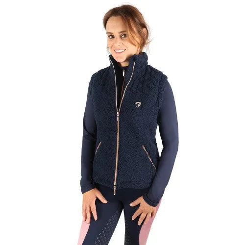 Today's Special cozy wool-blend coatHy Womens/Ladies Elevate Teddy Fleece Gilet