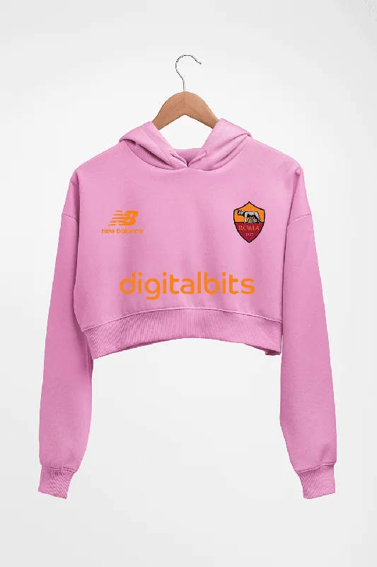 Price Buster fitted hoodieA.S. Roma 2021-22 Crop HOODIE FOR WOMEN