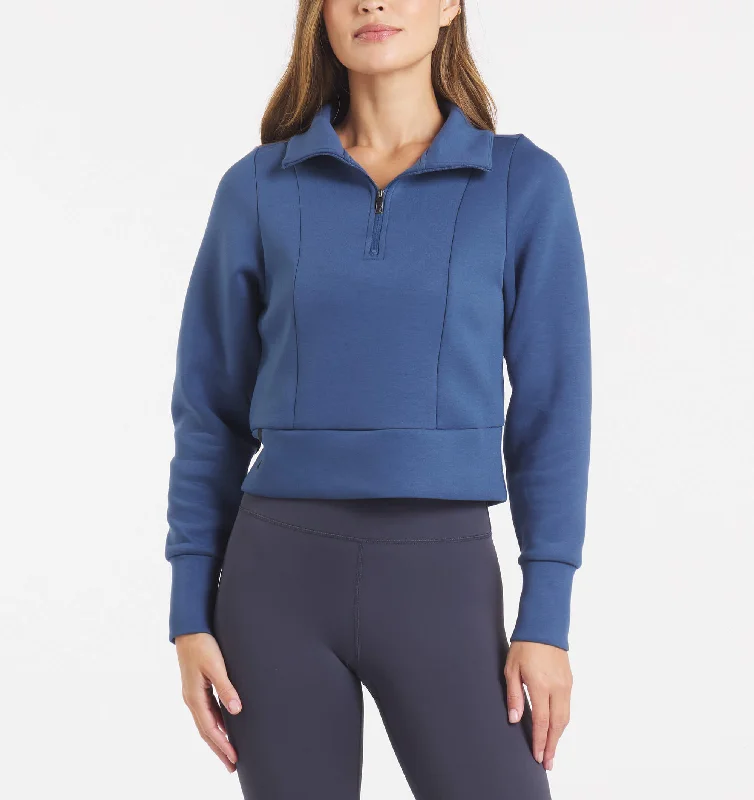 Blowout Deals activewear hoodieLuxBreak Half-Zip Pullover