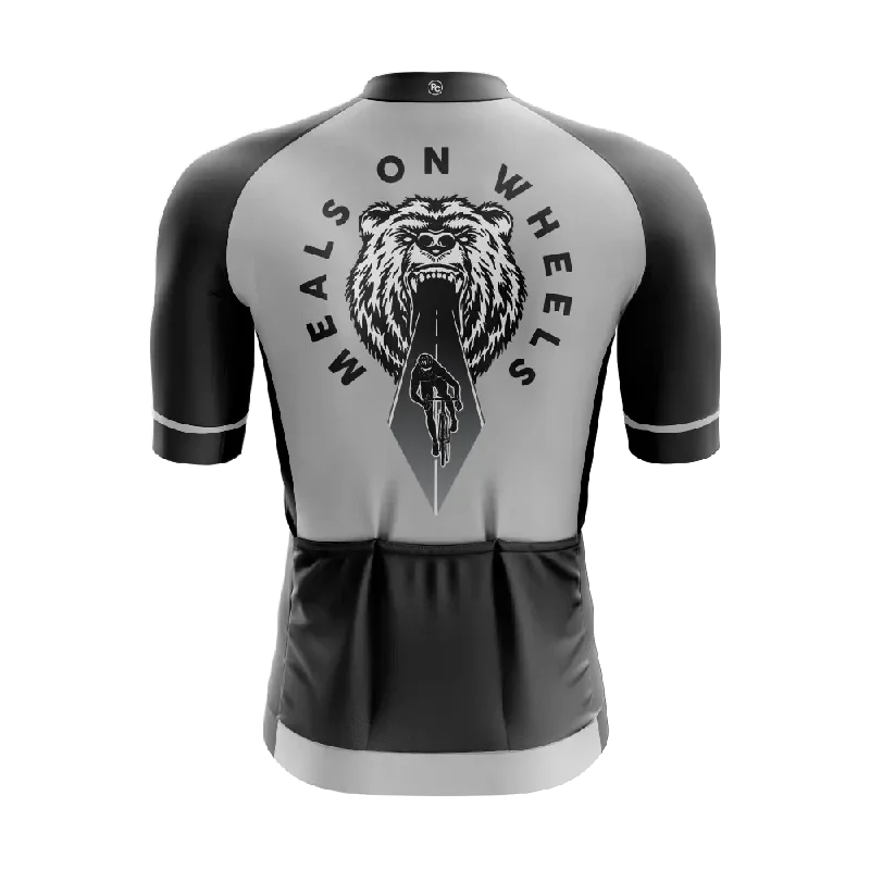 athletic streetwear sweatshirtMeals On Wheels V1 Short Sleeve Cycling Jersey