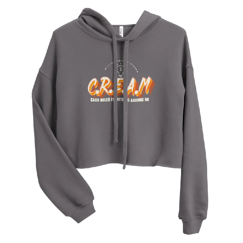 Overstock Sale fashion-forward hoodieCREAM Crop Hoodie