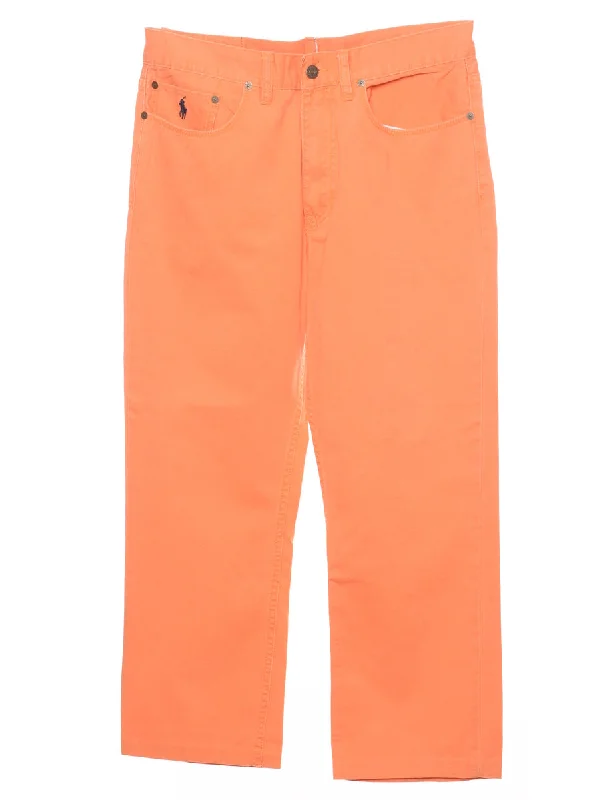 vintage coatRalph Lauren Orange Chinos - W32 L30