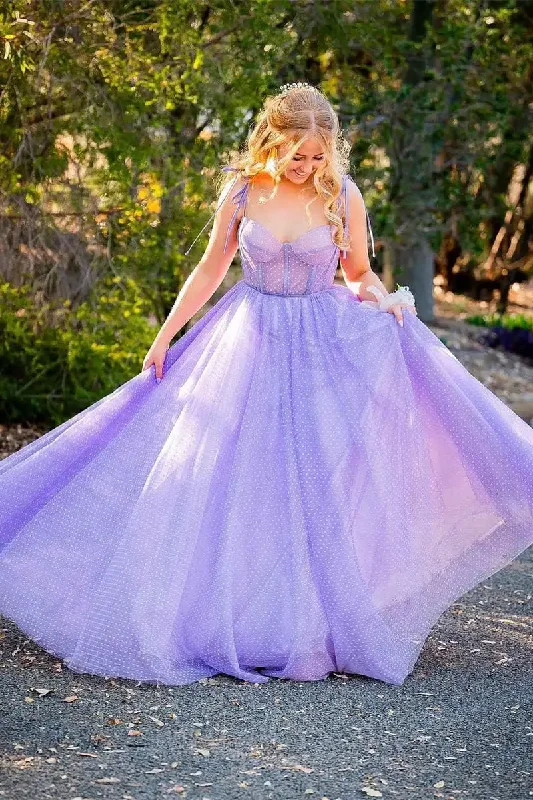 Price Break sleek midi dressDot Tulle A-Line Spaghetti Straps Prom Dresses with Bow Tie Lilac Sweetheart Lace Up Evening Gowns Valentine's Day Dating Dress Price Break sleek midi dressDot Tulle A-Line Spaghetti Straps Prom Dresses with Bow Tie Lilac Sweetheart Lace Up Evening Gowns Valentine's Day Dating Dress