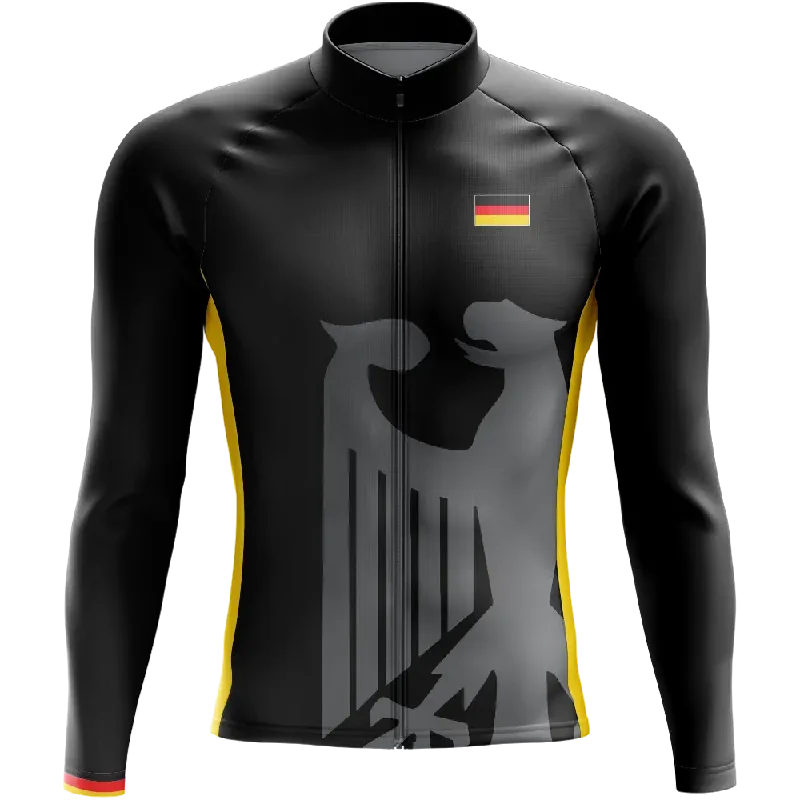 Major Savings athletic style hoodieGermany Elite Long Sleeve Cycling Jersey