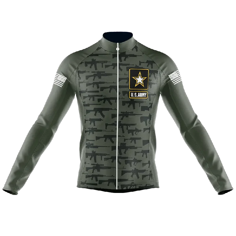 Price Rollback soft athletic sweatshirtUS Army V3 Long Sleeve Cycling Jersey