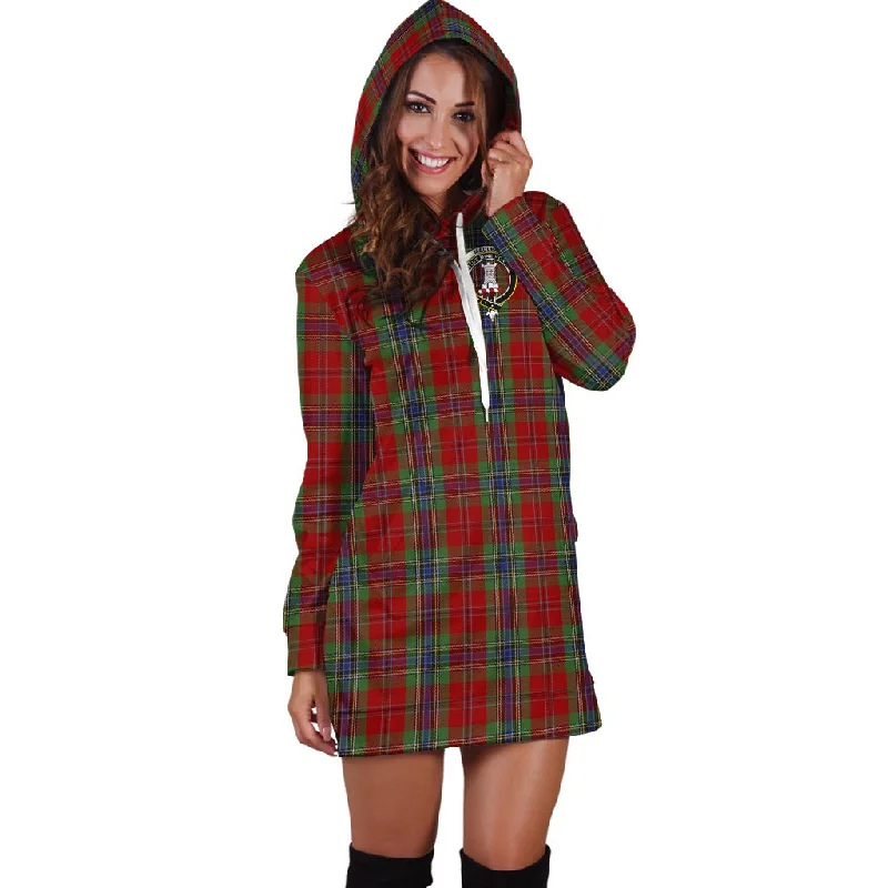 Overstock MacLean of Duart Tartan Hoodie Dress with Family Crest