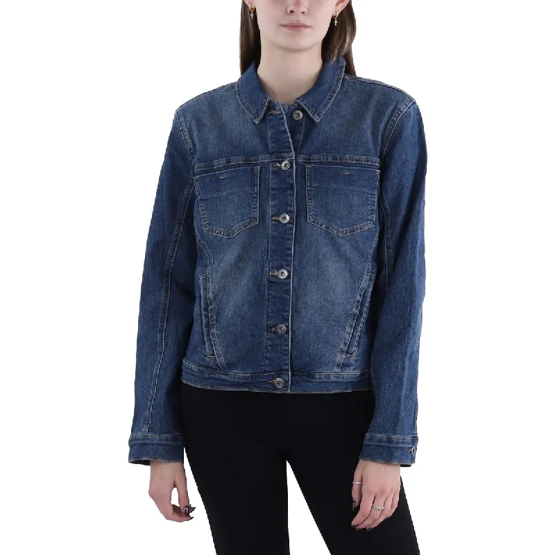 Today’s Deal comfortable outerwearWomens Trucker Utility Denim Jacket
