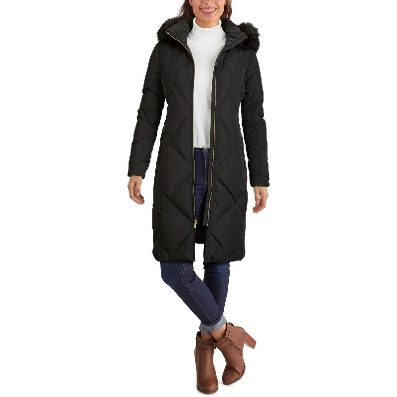 tailored coatWomens Insulated Detachable Hood Down Coat