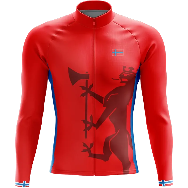 Don't Wait comfy workout sweatshirtNorway Elite Long Sleeve Cycling Jersey