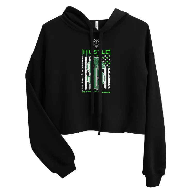 Instant Savings cool street hoodieHustle Crop Hoodie