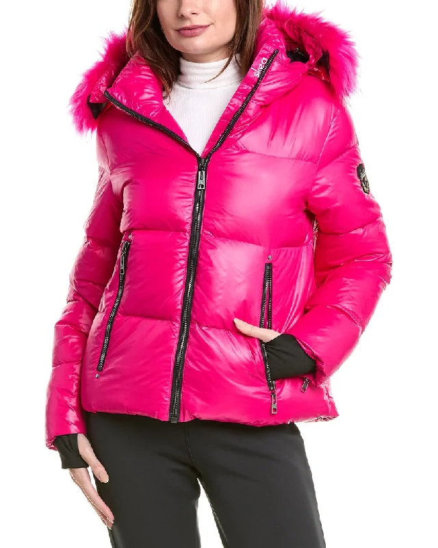 trendy bomber coatSkea Jocelyn Ultra Puffy Jacket