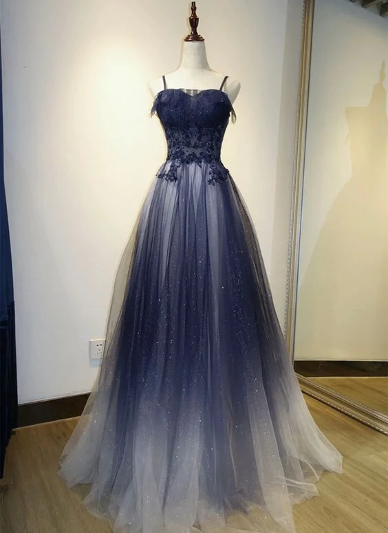 Seasonal Clearance mini dressLovely Gradient A-line Tulle Long Formal Dress, Floor Length Prom Dress Y6783 Seasonal Clearance mini dressLovely Gradient A-line Tulle Long Formal Dress, Floor Length Prom Dress Y6783