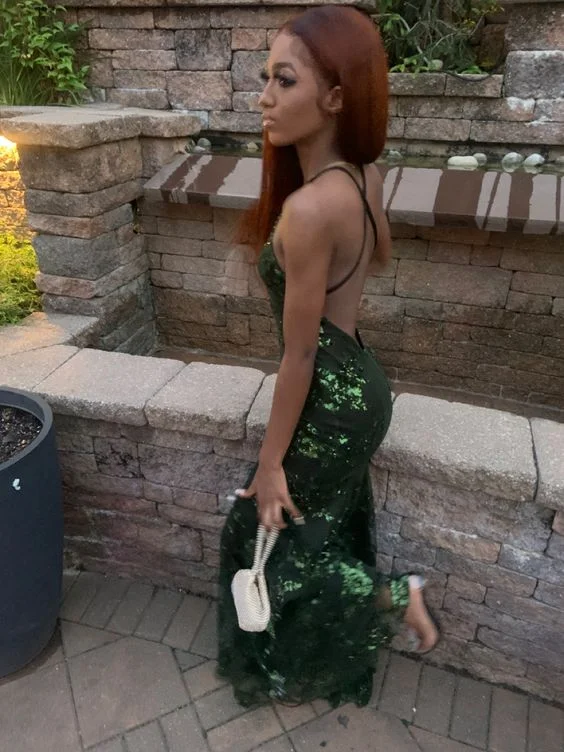 Deal of the Week stylish party dressGreen sequin prom dress, new design dress prom, sparkly evening dress Y6652 Deal of the Week stylish party dressGreen sequin prom dress, new design dress prom, sparkly evening dress Y6652