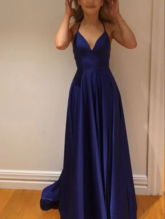 Special Discount backless dressSimple Blue A-line Prom Dress,Senior Prom Gown Y7206 Special Discount backless dressSimple Blue A-line Prom Dress,Senior Prom Gown Y7206