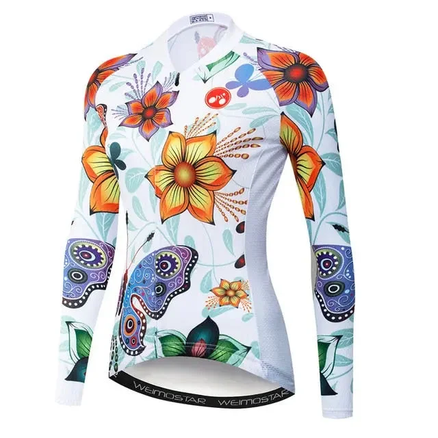 high-performance athletic hoodieSpring Meadow Women's Long Sleeve Cycling Jersey