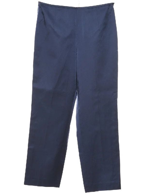 Don’t Miss Out chic wool coatNavy Casual Classic Trousers - W30 L26