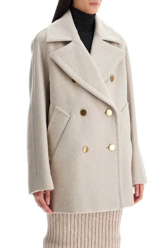 Deep Discounts classic bomber jacketMax Mara Atelier 'berta' Double-Breasted Cash
