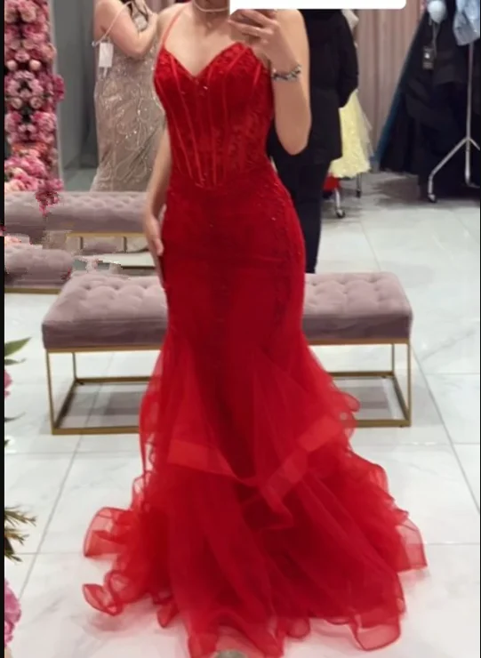 Limited Edition mini dressCharming Red Mermaid Evening Dress,Red Pageant Dress Y5954 Limited Edition mini dressCharming Red Mermaid Evening Dress,Red Pageant Dress Y5954