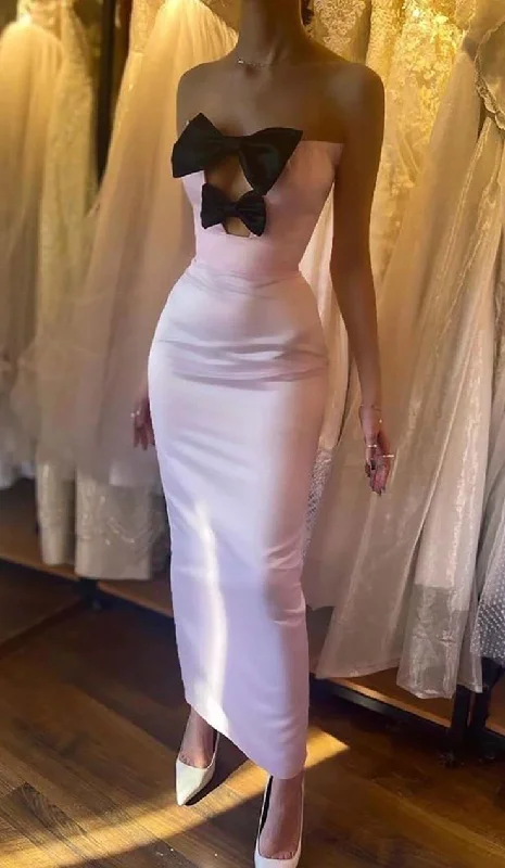 New Markdowns casual dressUnique Strapless Bow-Knot Sheath Sleeveless Prom Evening Formal Dress New Markdowns casual dressUnique Strapless Bow-Knot Sheath Sleeveless Prom Evening Formal Dress