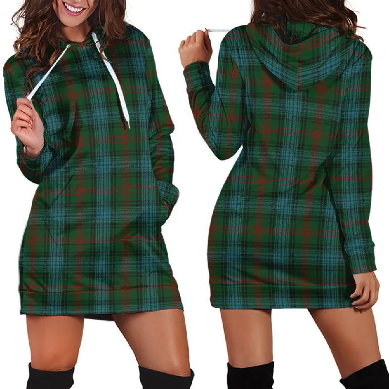 Final Markdown Ross Hunting Tartan Hoodie Dress