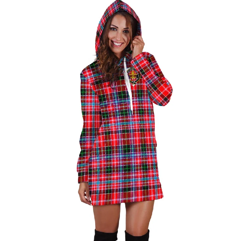 Great Deals Udny Tartan Hoodie Dress with Family Crest