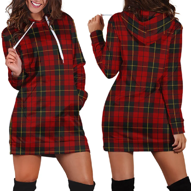 Special Discount Wallace Tartan Hoodie Dress