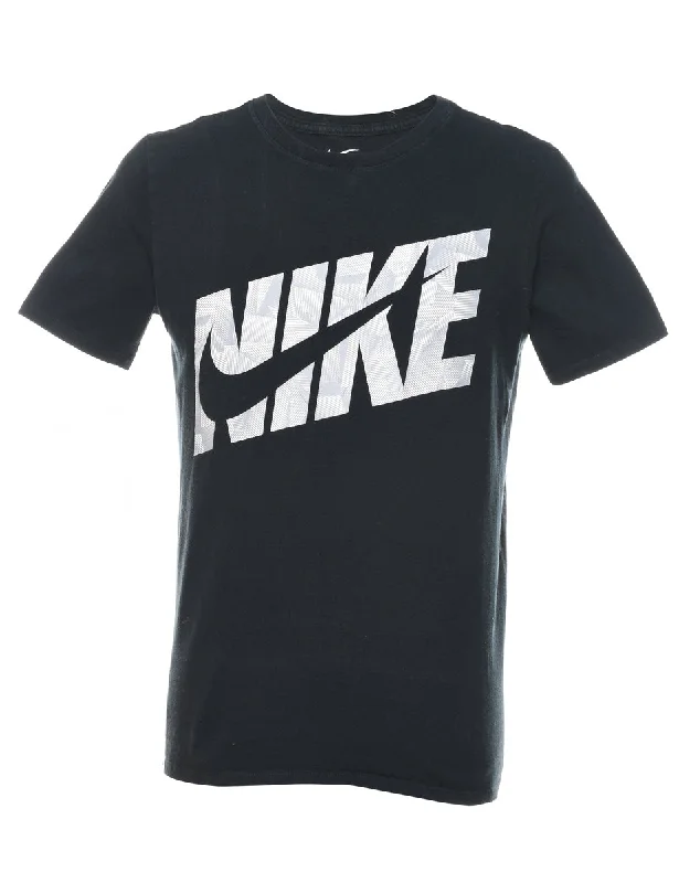 Seasonal Clearance breathable jacketNike Black & White Printed T-shirt - M