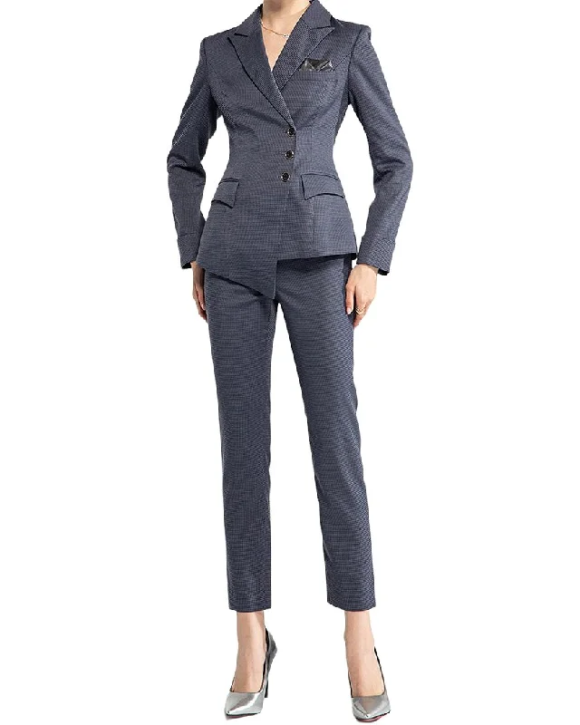 long coatAnette 2Pc Blazer & Pant Set