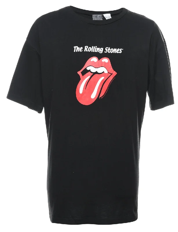 contemporary coatThe Rolling Stones Black, Red & White Band T-shirt - XL