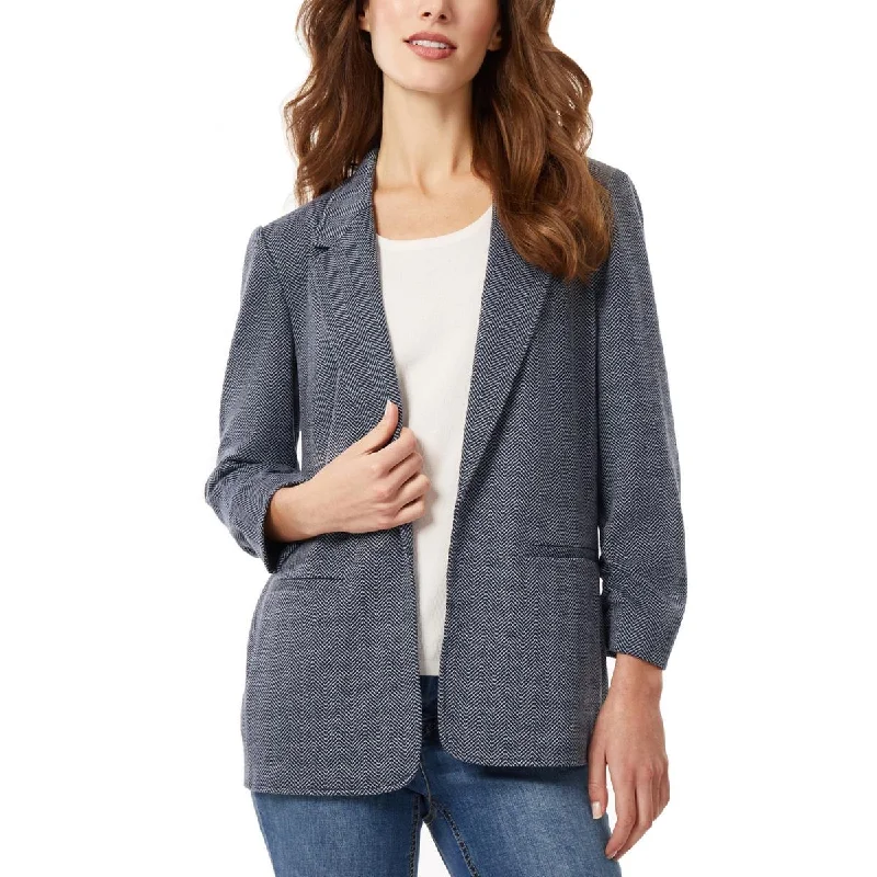 Massive Deals chic padded coatWomens Ruched Office Open-Front Blazer