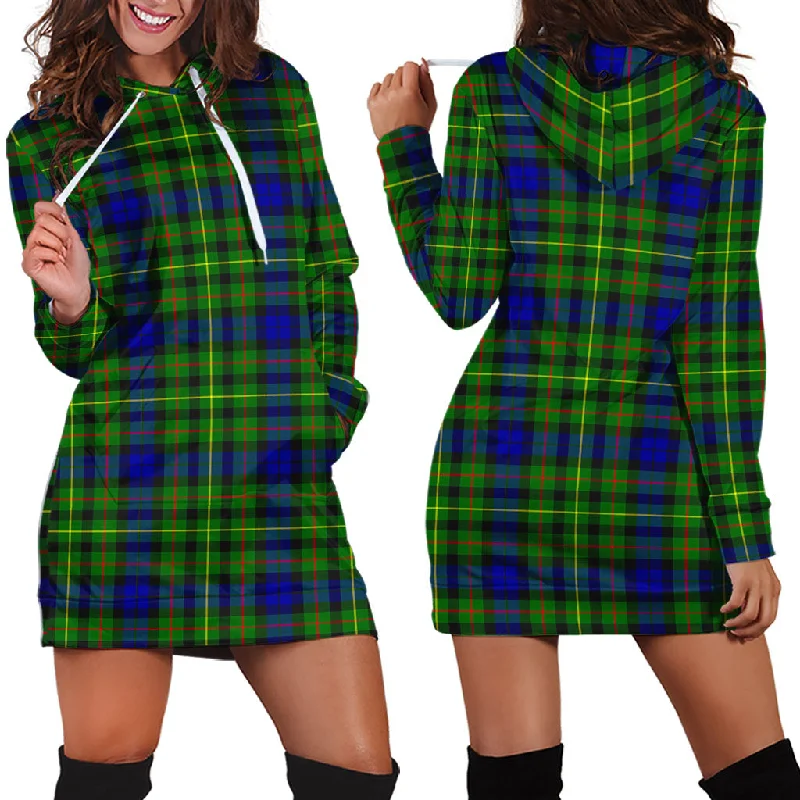 Online Specials Rollo Modern Tartan Hoodie Dress