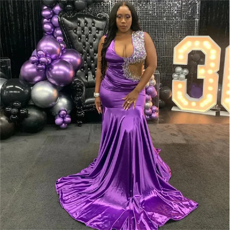 New Markdowns floral wrap dressDreamy Purple Mermaid Long Evening Dresses Crystal Shoulder Prom Gown See Through Waist Design Black Girl Birthday Party Dresses New Markdowns floral wrap dressDreamy Purple Mermaid Long Evening Dresses Crystal Shoulder Prom Gown See Through Waist Design Black Girl Birthday Party Dresses